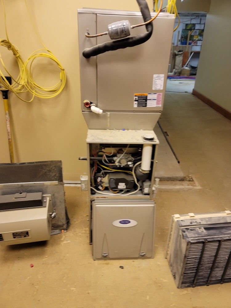 Used Carrier Furnace And Condenser