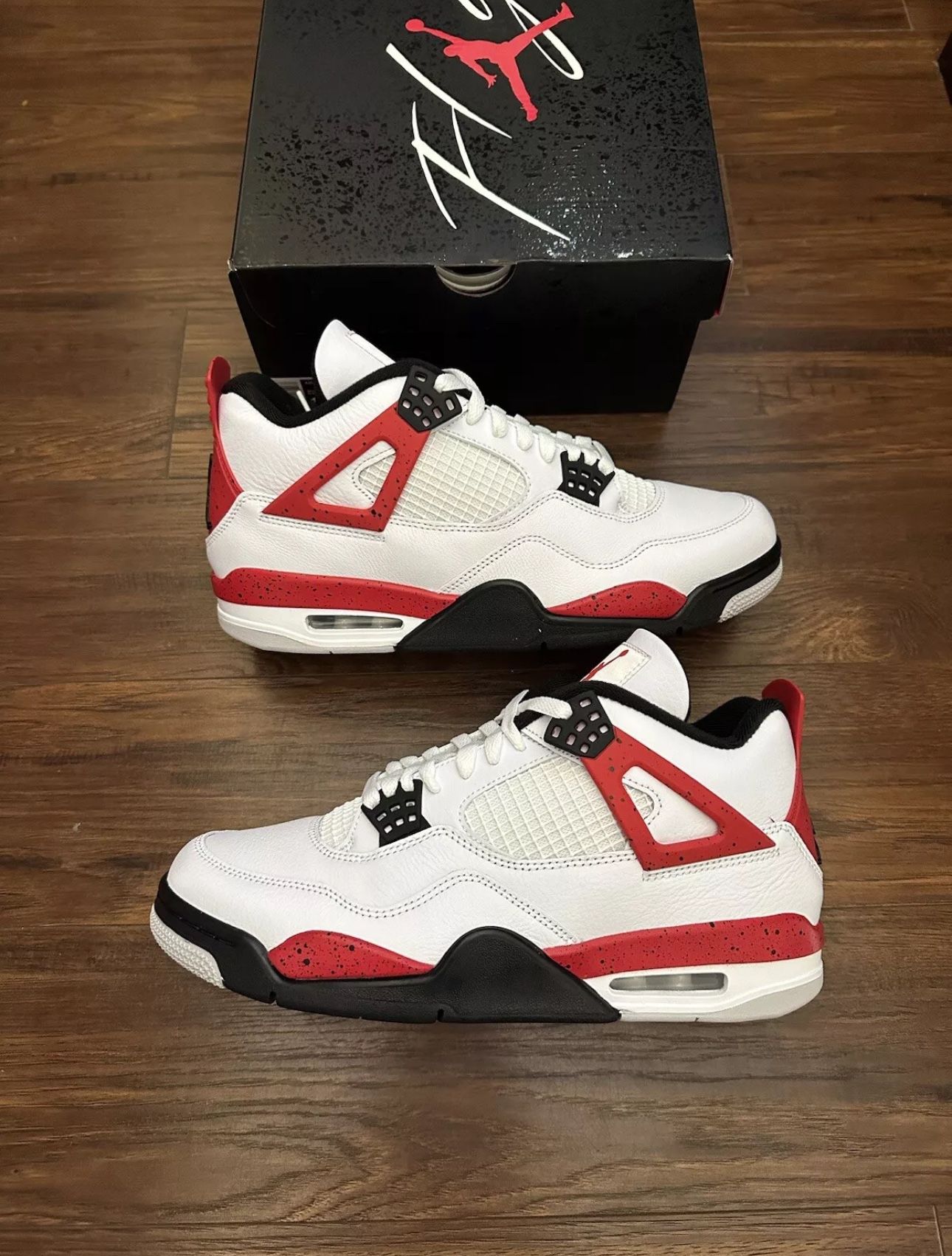 Jordan 4 Red Cement Size 10 and 10.5