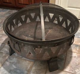 Fire Pit and Cover
