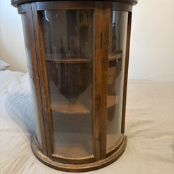Vintage Curio Cabinet 