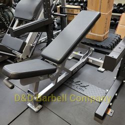 NEW Hammer Strength Commercial Adjustable Weight Bench 