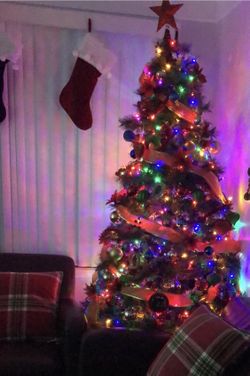 7 Ft Unlit Christmas Tree 