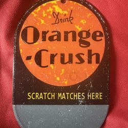 Orange Crush Vintage Match Striker