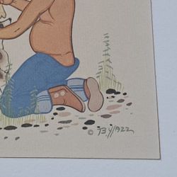 2 1970s Beatian Yazz Prints
