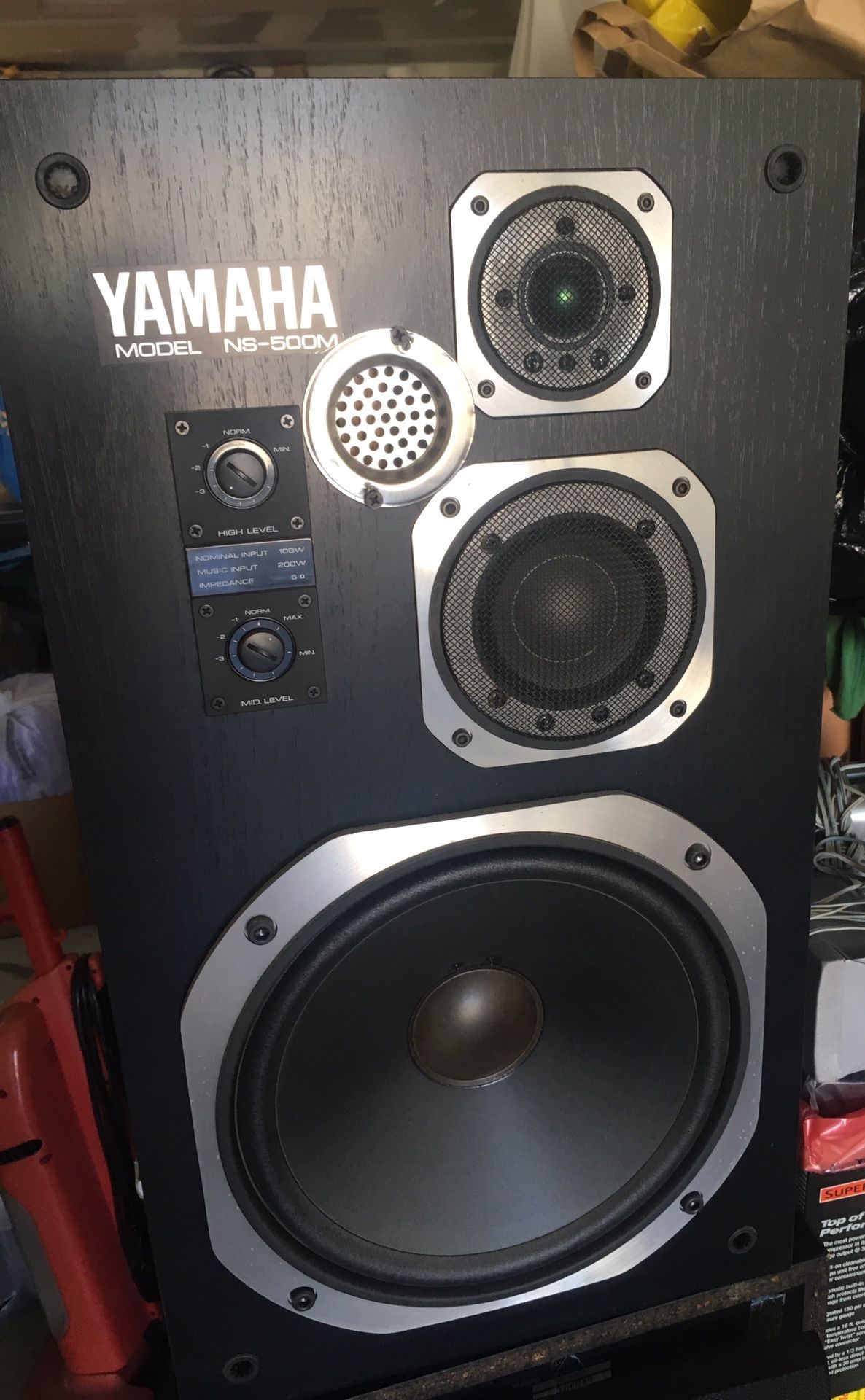 VINTAGE YAMAHA SPEAKERS NS-500M