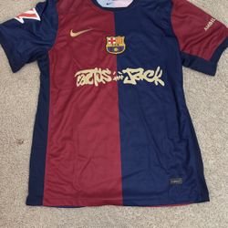 Barca X Travis Scott Jersey