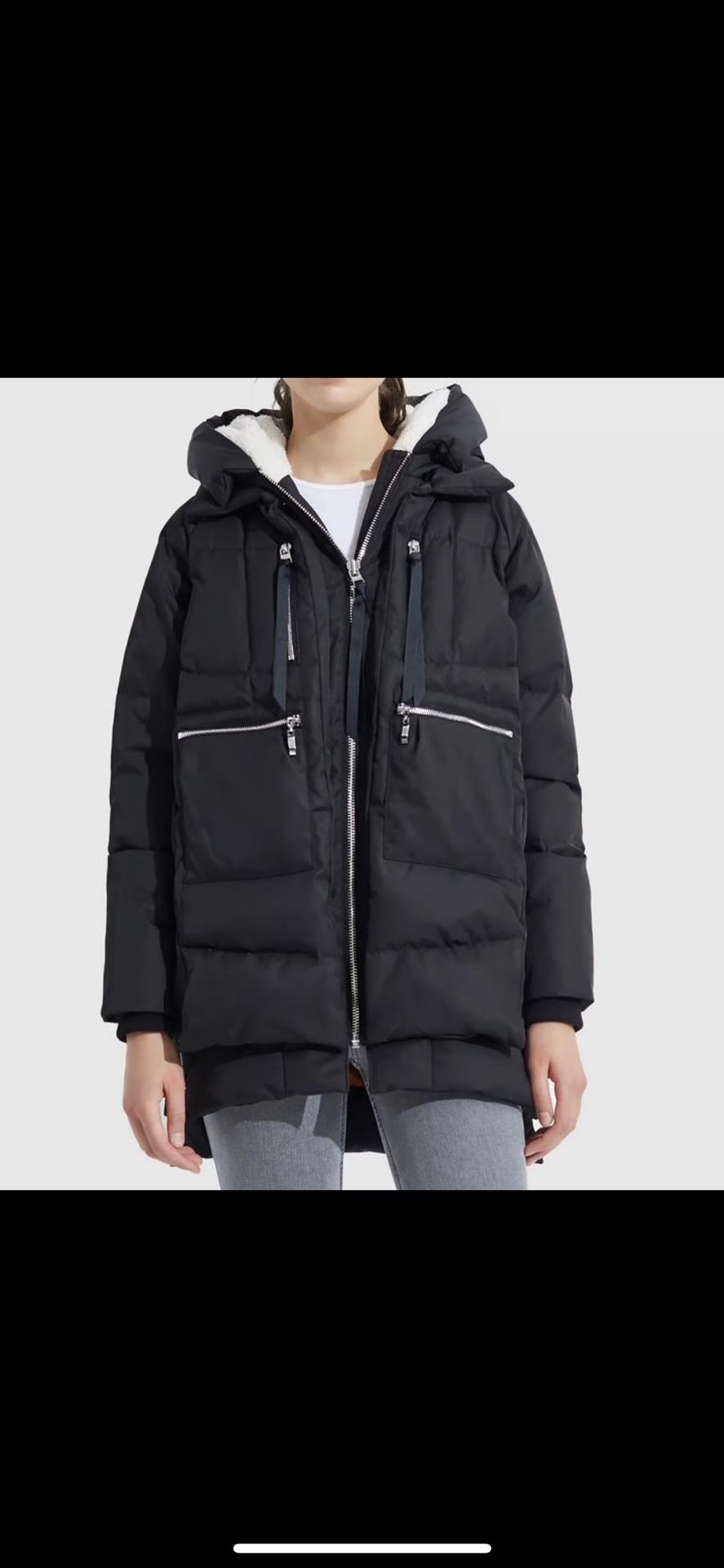 BAGATELLE Sport Puffer Coat (SIZE XL) Black
