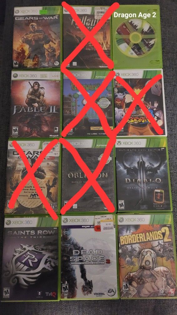 Xbox 360 Games and Controller