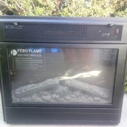 Electric Fireplace Space Heater