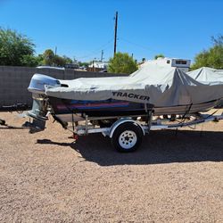 Aluminum Boat With 115hp Evinrude