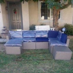 Patio Sofa Outdoor Patio Furniture Set Brand New Outdoor Couch 🆕🛺🆕