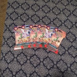 6 Sealed Sleeved Booster Packs