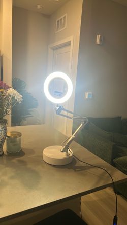 The Canvas Lamp - with metal base