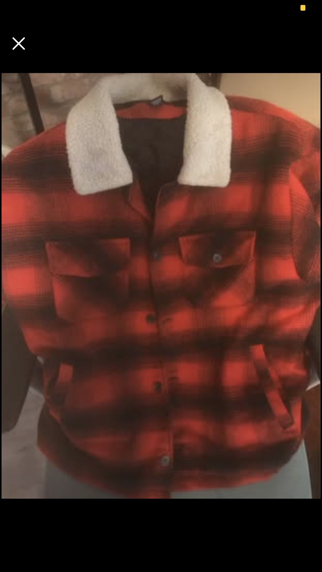 Red Flannel Coat ( Winter Style)