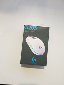 New Logitech G203 Lightsync Gaming Mouse with RGB
