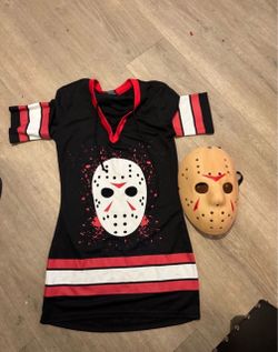 Jason Voorhees Halloween Costume Set XS fits small / brand new/ no tag