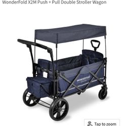 Wonderfold X2 Push & Pull Double Stroller Wagon