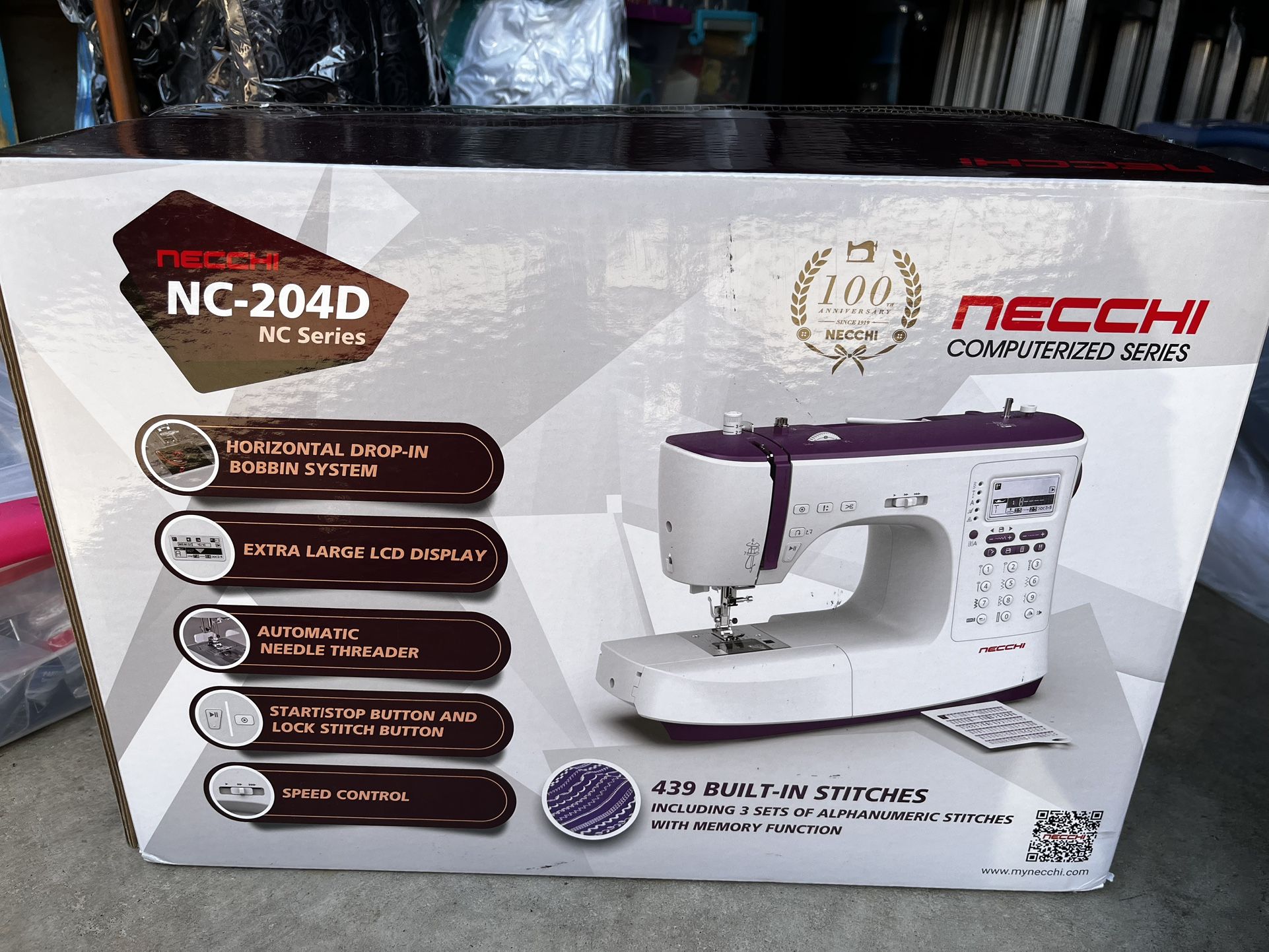 Necchi Sewing Machine Excellent Condition 