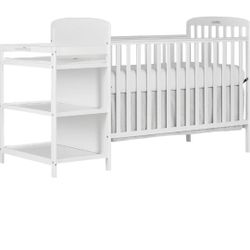 Crib and Changing Table Combo