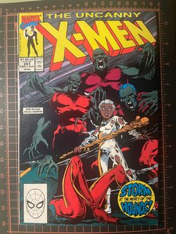 Uncanny X-Men #265 (Direct Edition) Jim Lee art. Origin of Storm- bag and boarded