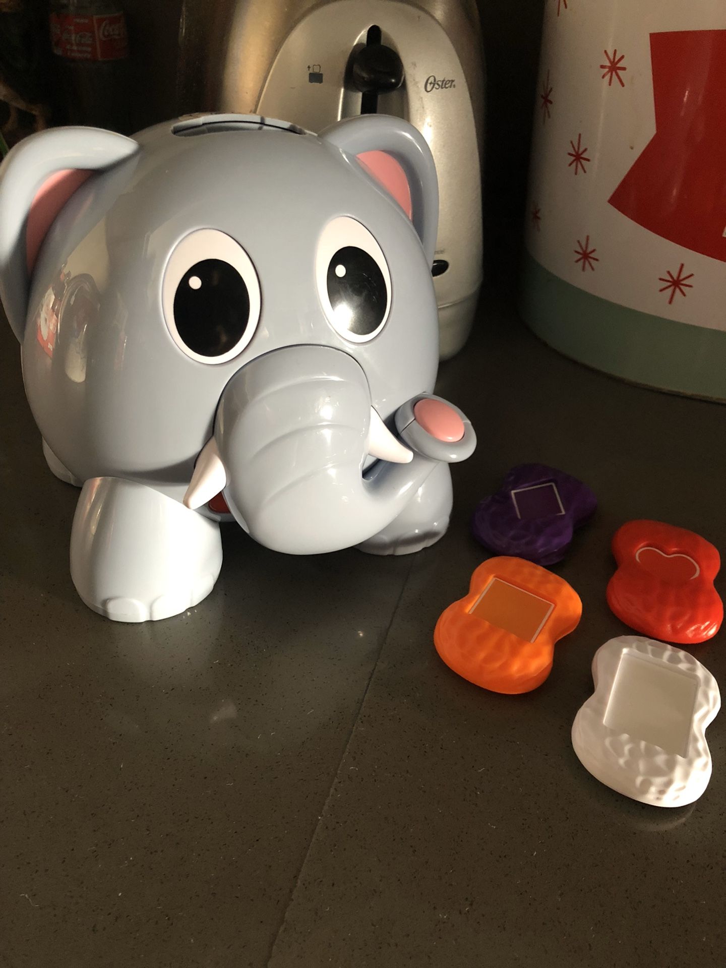 Talking elephant toy
