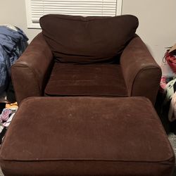 Sofa Chair with Ottoman 