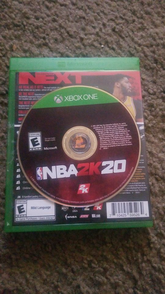 NBA 2k20 , xbox one