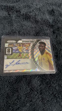 Jefferson Lerma auto card