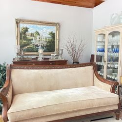Couch/ Sofa Hand Carved