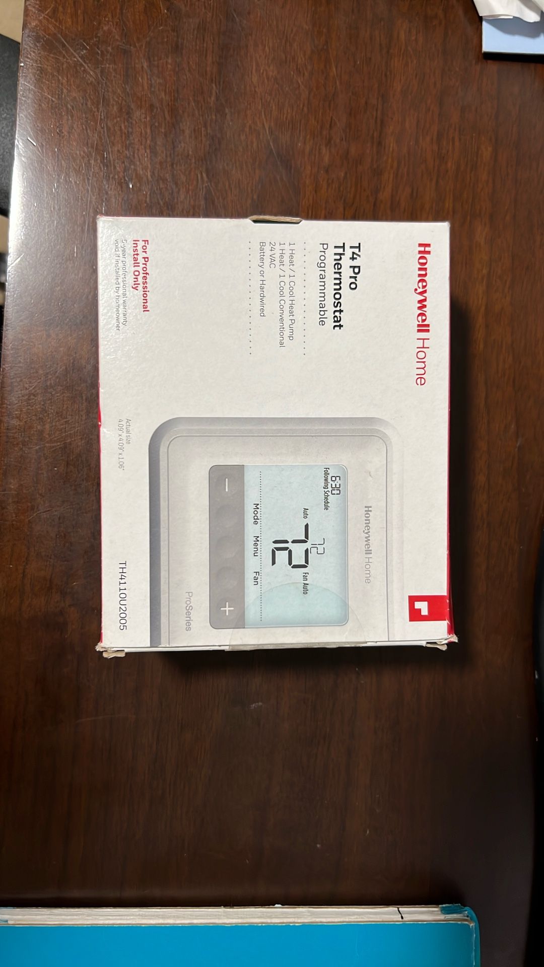 T4 Pro Thermostat Programmable