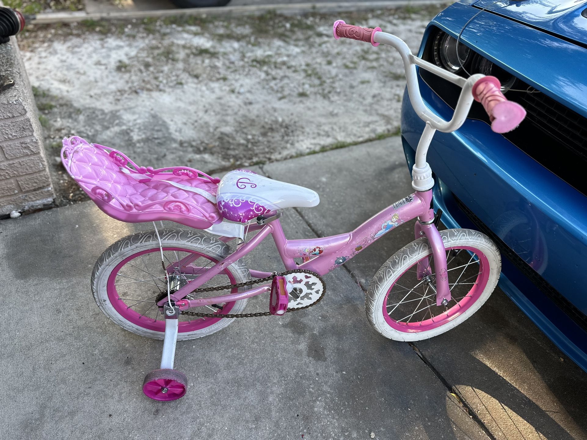 16” Disney Princess Girls Bicycle $30