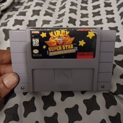 Super Nintendo Game Kirby Super Star