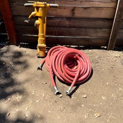 Air Jackhammer And New Hose