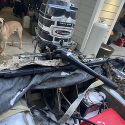 Older Mercury 50hp 2 Stroke Jet Tiller