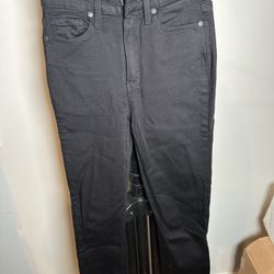 Women’s Paige Margot Crop Denim Pants Black Size 25