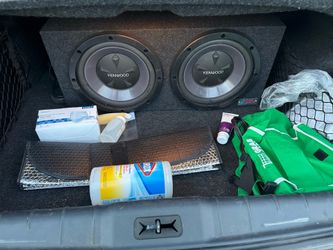 Kenwood 12’subs and amp 400w