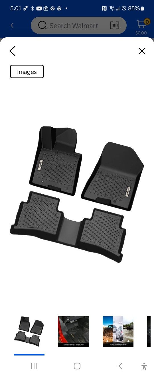Custom Fitted Floor Mats Hyundai Tucson 2016-21