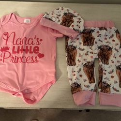 Baby Girl 3 Piece Outfit
