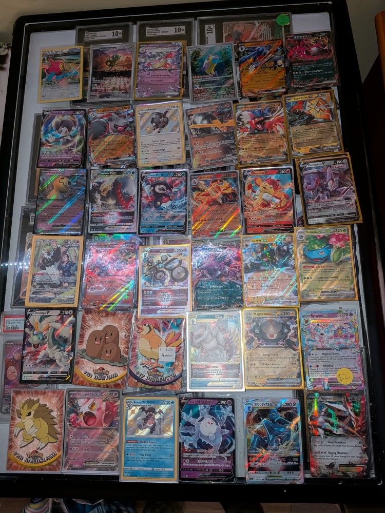 $1 Pokemon card Singles (GX, EX, V, V Star, Illustration, Shiny & more)