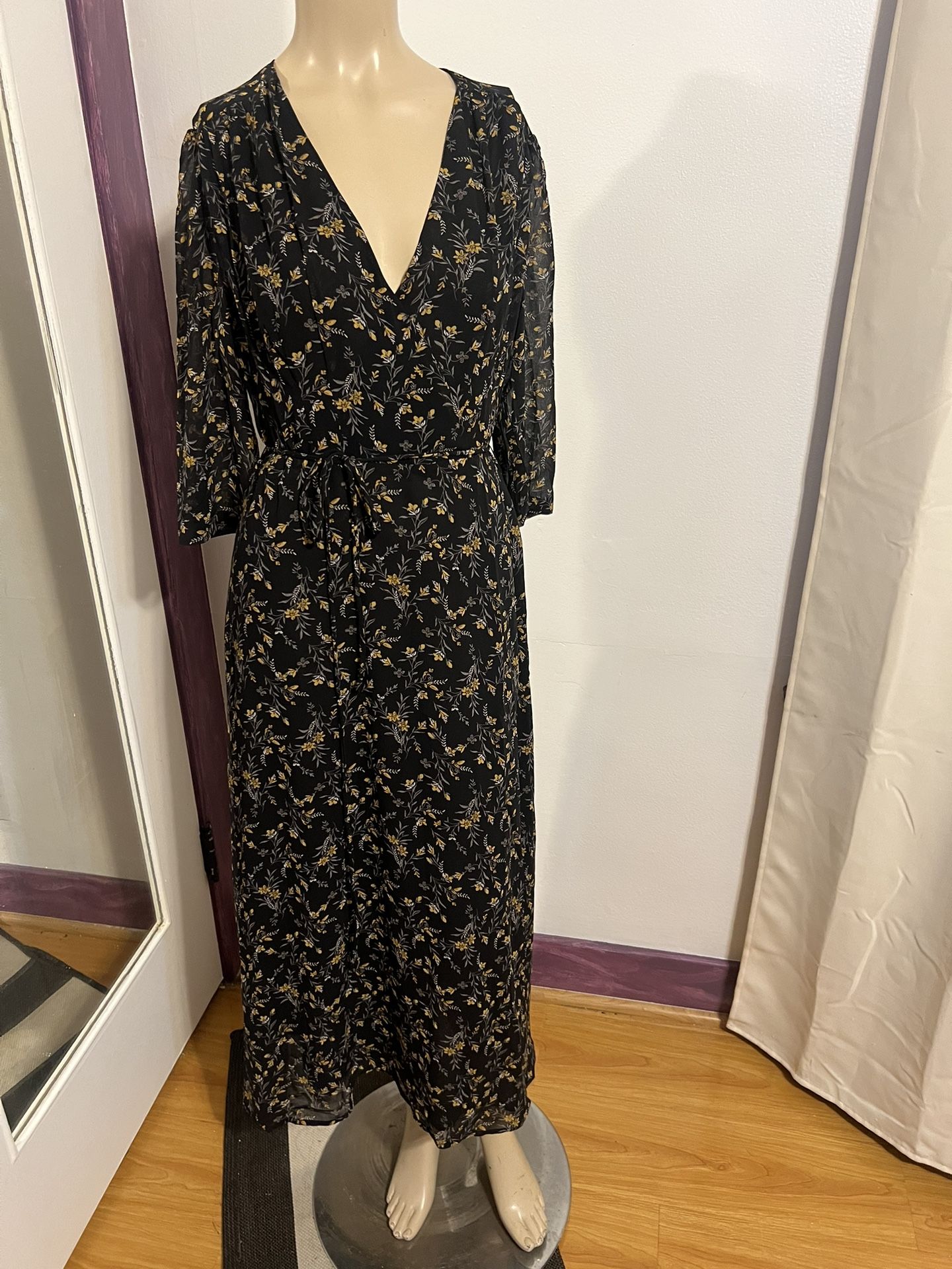 Woman flower summer dress