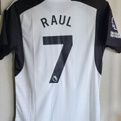 Adidas Mens Fulham Home Jersey Authentic Raul Jiménez Size Large No Trade 