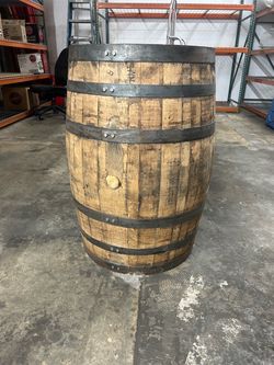 Empty Bourbon barrel / used
