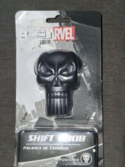 Car SHIFT KNOB Marvels: The Pusnisher Logo