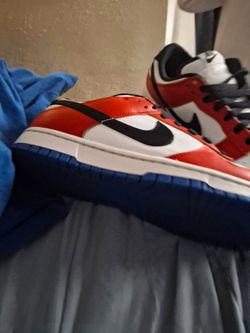 Nike Dunks Red White and Blue edition Size 9.5