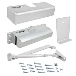 Nuk3y 3003 Series Grade 3 Door Closer, Size 3, UL Listed (Aluminum, Black, or White)