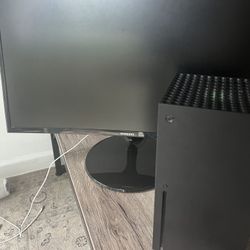 Xbox X 1 Terabyte Samsung Curved Monitor 