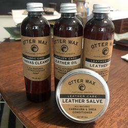 OTTER WAX - LEATHER OIL, SALVE, & CANVAS CLEANER