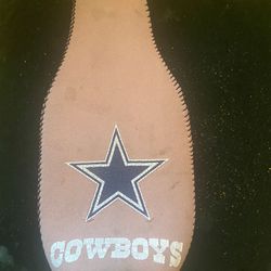 Antique Dallas Cowboy Bottle Holder! 