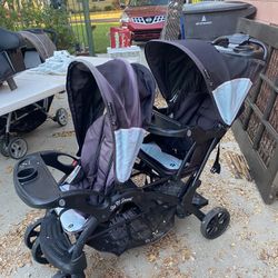 Baby Trend Double Stroller Sit To Stand