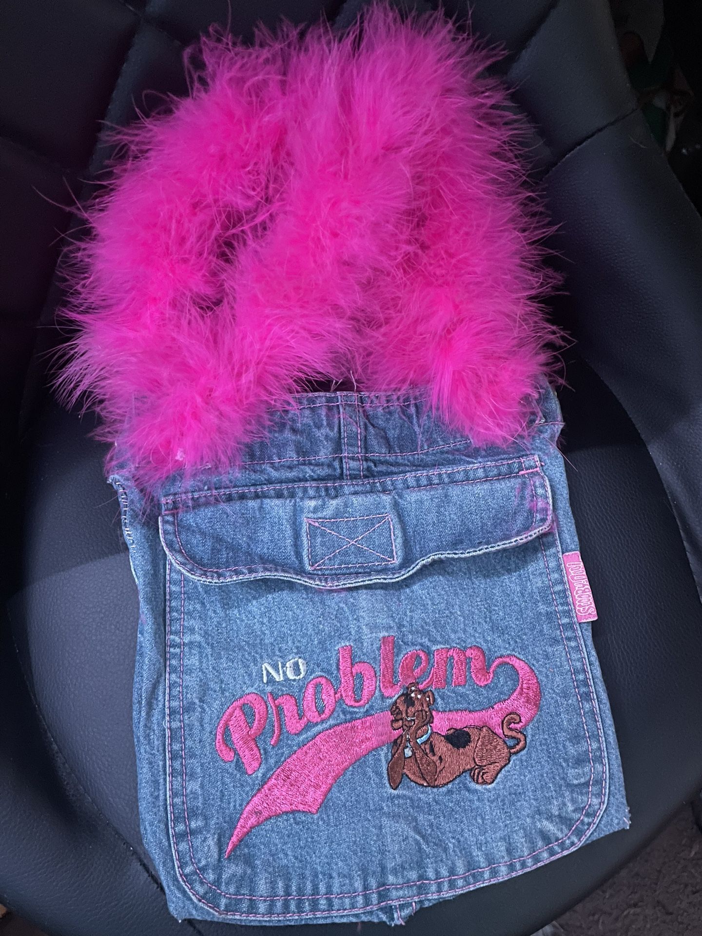 Scooby Doo Handmade Vintage Denim Purse